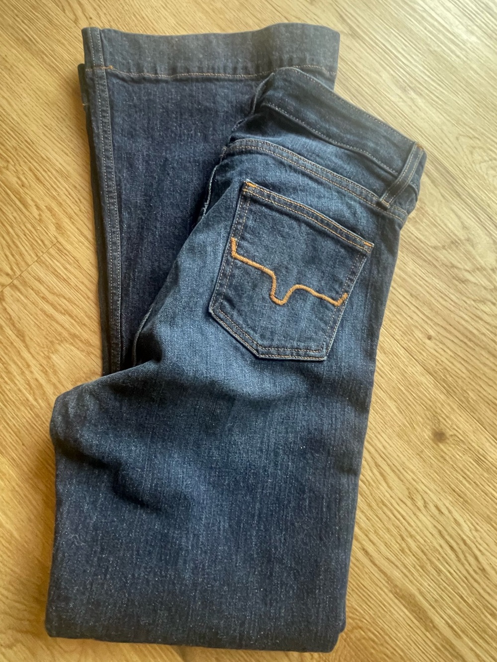 Jennifer ultra high rise flare Blue Jeans- women